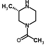 CAS#: 612493-89-7, 1-[(3S)-3-Methyl-1-piperazinyl]ethanone