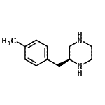 CAS 登录号：612502-40-6， (2S)-2-(4-甲基苄基)哌嗪