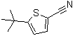 CAS#: 612504-43-5, 5-(2-Methyl-2-propanyl)-2-thiophenecarbonitrile