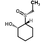 CAS 登录号：613258-16-5， (1S,2R)-2-[(R)-乙基亚磺酰]环己醇