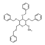 CAS 登录号:61330-62-9, 甲基2,3,4,6-四-O-苄基吡喃己糖苷