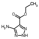 CAS 登录号：61336-12-7， 乙基5-氨基-2H-1,2,3-三唑-4-羧酸酯