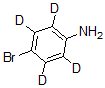 CAS 登录号：61357-76-4， 4-溴-苯胺-2,3,5,6-D4
