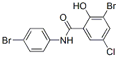 CAS#: 6137-45-7, 3-Bromo-N-(4-Bromophenyl)-5-Chlorosalicylamide