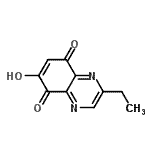 CAS 登录号：61373-05-5， 2-乙基-6-羟基-5,8-喹喔啉二酮