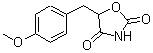 CAS 登录号：614736-57-1， 5-(4-甲氧基苄基)-1,3-恶唑烷-2,4-二酮