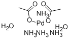 CAS 登录号：61495-96-3， 乙酸四氨合钯(II)