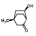 CAS 登录号：615280-27-8， (1R,4S,6R)-6-羟基-4-甲基双环[2.2.2]辛烷-2-酮
