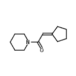 CAS 登录号：615539-38-3， 2-环戊基亚基-1-(1-哌啶基)乙酮