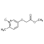 CAS 登录号：615568-73-5， 甲基[(6-甲基-1-氧代-3-吡啶基)氧基]乙酸酯