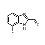 CAS#: 615568-96-2, 7-Fluoro-1H-benzimidazole-2-carbaldehyde