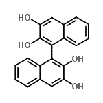 CAS 登录号：61601-94-3， 1,1'-联萘-2,2',3,3'-四醇