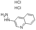 CAS 登录号：61621-35-0， 3-肼基喹啉二盐酸盐