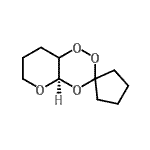 CAS#: 616229-55-1, (4a'R)-Tetrahydro-4a'H-spiro[cyclopentane-1,3'-pyrano[2,3-e][1,2,4]trioxine]