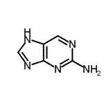 CAS 登录号：61655-24-1， 9H-嘌呤-2-胺