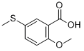 CAS 登录号：61694-97-1， 5-(甲硫基)邻茴香酸