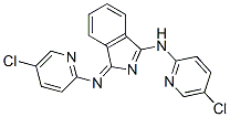 CAS 登录号:61702-10-1, (3E)-N-(5-氯吡啶-2-基)-3-(5-氯吡啶-2-基)亚氨基-异吲哚-1-胺
