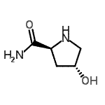 CAS 登录号：61703-38-6， (4R)-4-羟基-L-脯氨酰胺