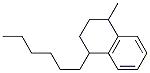 CAS 登录号：61761-60-2， 1-己基-1,2,3,4-四氢-4-甲基萘