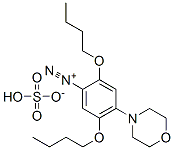 CAS 登录号:61813-49-8, 2,5-二丁氧基-4-(吗啉-4-基)偶氮苯硫酸氢盐