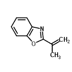 CAS 登录号：61841-34-7， 2-异丙烯基-1,3-苯并恶唑