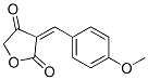 CAS 登录号：61853-41-6， (3Z)-3-(4-甲氧基苄亚基)-2,4(3H,5H)-呋喃二酮
