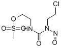 CAS 登录号:61866-12-4, 1-(2-氯乙基)-3-(2-甲基磺酰基氧乙基)-1-亚硝基脲