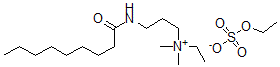 CAS 登录号:61886-48-4, 异壬酰胺基丙基乙基二甲铵硫酸乙酯盐