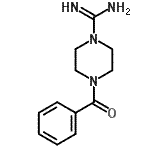 CAS 登录号：61887-54-5， 4-苯甲酰基-1-哌嗪甲脒