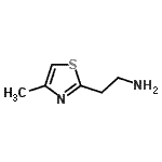CAS 登录号：61887-91-0， 2-(4-甲基-1,3-噻唑-2-基)乙胺