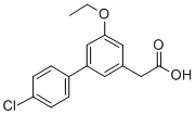 CAS 登录号：61888-61-7， 4'-氯-5-乙氧基-3-联苯乙酸