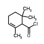 CAS#: 61899-99-8, 2,6,6-Trimethyl-2-Cyclohexene-1-Carbonyl Chloride