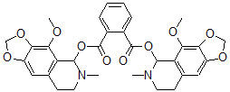 CAS 登录号:6190-36-9, 可他宁邻苯二甲酸酯