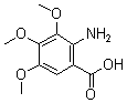 CAS 登录号：61948-85-4， 2-氨基-3,4,5-三甲氧基-苯甲酸
