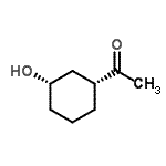 CAS 登录号：620158-60-3， 1-[(1R,3S)-3-羟基环己基]乙酮