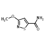 CAS#: 62020-66-0, 3-Methoxy-1,2-Thiazole-5-Carboxamide