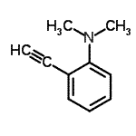 CAS 登录号：62063-67-6， 2-乙炔基-N,N-二甲基苯胺