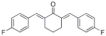 CAS 登录号：62085-82-9， 2,6-二(4-氟苄亚基)环己酮