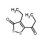 CAS 登录号：620958-03-4， 4-乙基-5-丙酰基-3H-1,2-二硫醇-3-酮
