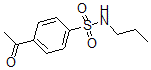 CAS 登录号：620986-48-3， 4-乙酰基-N-丙基-苯磺酰胺
