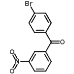CAS 登录号：62100-13-4， (4-溴苯基)(3-硝基苯基)甲酮