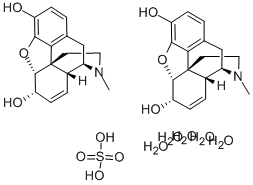 CAS#: 6211-15-0, Morphine Hemi[Sulfate Pentahydrate]