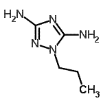 CAS 登录号：62176-85-6， 1-丙基-1H-1,2,4-三唑-3,5-二胺