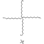 CAS 登录号:62207-11-8, N,N,N-三(癸基)-1-癸烷铵高氯酸盐