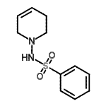 CAS 登录号：62245-56-1， N-(3,6-二氢-1(2H)-吡啶基)苯磺酰胺