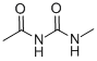 CAS 登录号：623-59-6， 1-乙酰基-3-甲基脲