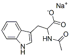 CAS 登录号：62307-74-8， N-乙酰基-DL-色氨酸钠