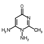 CAS 登录号：623158-24-7， 1,6-二氨基-2-甲基-4(1H)-嘧啶酮