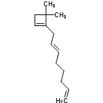 CAS 登录号：62338-42-5， 4,4-二甲基-1-[(2E)-2,7-辛二烯-1-基]环丁烯