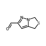 CAS 登录号：623564-68-1， 4H-吡唑并[1,5-c][1,3]噻唑-2-甲醛
